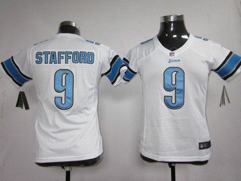 Nike Game nfl Detroit Lions 9 Matthew Stafford White